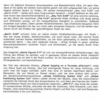 CD Gebhard Ullmann - Steve Swell Quartet: News? No News! 269631
