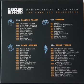 4CD/Box Set Geezer Butler: Manipulations Of The Mind (The Complete Collection) 56693