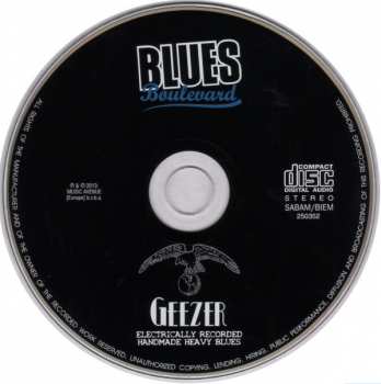 CD Geezer: Electrically Recorded Handmade Heavy Blues 272723