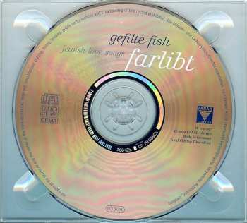 CD Gefilte Fish: Farlibt - Jewish Love Songs 127322