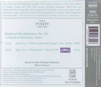 CD Geirr Tveitt: A Hundred Hardanger Tunes - Suites Nos. 2 And 5 318630