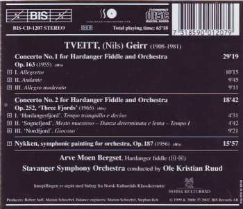 CD Geirr Tveitt: Concertos For Hardanger Fiddle / Nykken, Symphonic Painting 312153