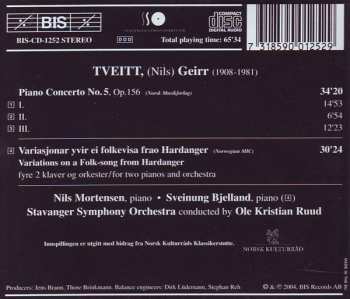 CD Geirr Tveitt: Piano Concerto No. 5; Variations On A Folk-Song From Hardanger 275313