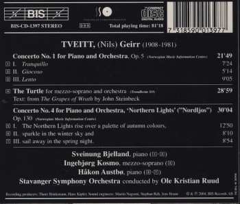 CD Geirr Tveitt: Piano Concertos Nos. 1 & 4 (Northern Lights); The Turtle 287348