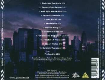 CD Gemini Five: Babylon Rockets 99373
