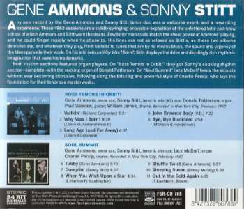 CD Gene Ammons: Boss Tenors In Orbit! / Soul Summit 5648