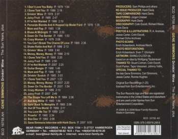 CD Gene Simmons: Drinkin' Wine - The Sun Years, Plus 535957