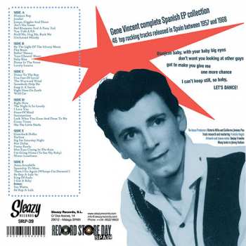 3EP Gene Vincent: The Spanish Capitol EP Collection LTD 86567