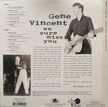 CD/EP Gene Vincent: We Sure Miss You 80044
