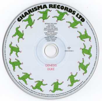 CD Genesis: Duke 10509