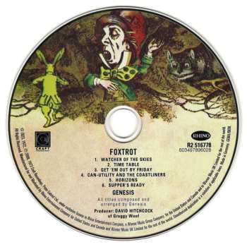 CD Genesis: Foxtrot 540435