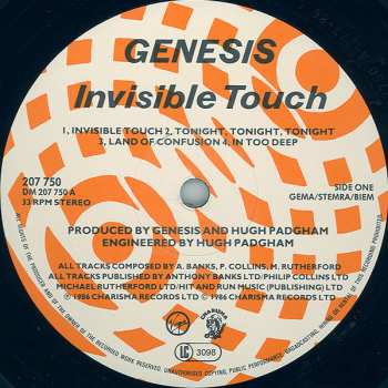 LP Genesis: Invisible Touch 476769