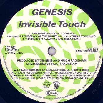 LP Genesis: Invisible Touch 476769