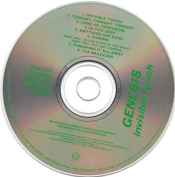 CD Genesis: Invisible Touch