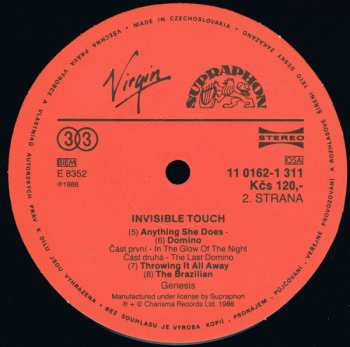 LP Genesis: Invisible Touch 42174