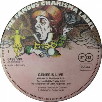 LP Genesis: Live