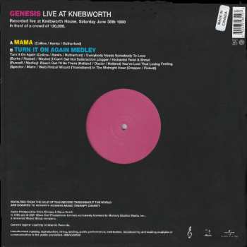 LP Genesis: Live At Knebworth