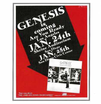 2CD Genesis: The Shrine Auditorium 396558