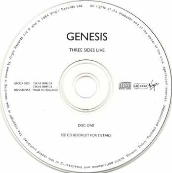 2CD Genesis: Three Sides Live 384060
