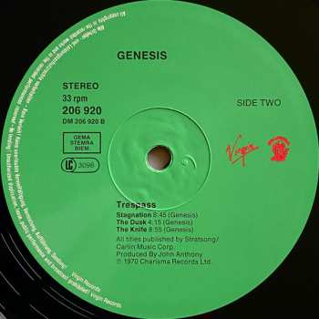 LP Genesis: Trespass