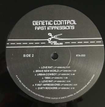 LP Genetic Control: First Impressions LTD | NUM | CLR 74578