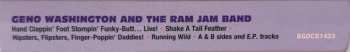3CD Geno Washington & The Ram Jam Band: Four Albums Plus A + B Sides And E.P. Tracks On Three Discs 100340