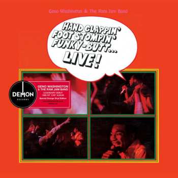 LP Geno Washington & The Ram Jam Band: Hand Clappin' Foot Stompin' Funky-Butt... Live!  CLR 509952