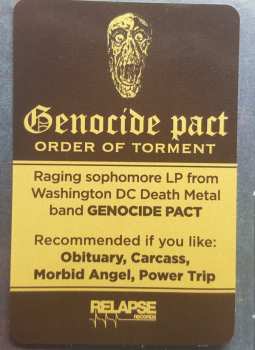 LP Genocide Pact: Order Of Torment 259750