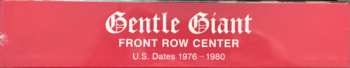 10LP/Box Set Gentle Giant: Front Row Center (U.S. Dates 1976 - 1980) LTD | NUM 425944