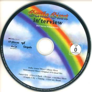 CD/Blu-ray Gentle Giant: In'terview