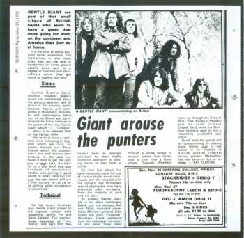 CD Gentle Giant: Live In Santa Monica 1975 249880