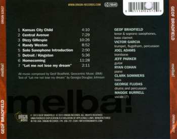 CD Geof Bradfield: Melba! 471800