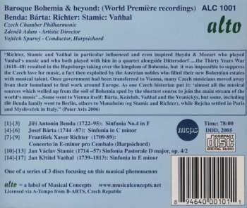 CD Georg Anton Benda: Baroque Bohemia & Beyond 456284
