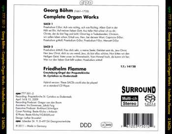 2SACD Georg Böhm: Complete Organ Works 120257
