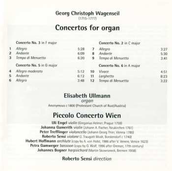 CD Georg Christoph Wagenseil: Concertos For Organ 309492