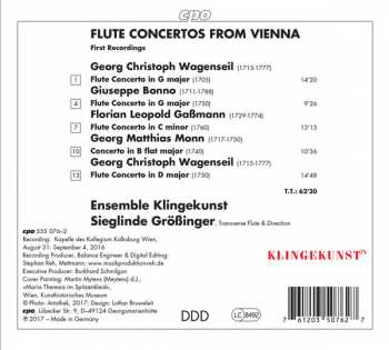 CD Georg Christoph Wagenseil: Flute Concertos 116017