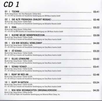3CD Georg Danzer: Wann I So Z'ruckschau - Die Ultimative Liedersammlung 121062