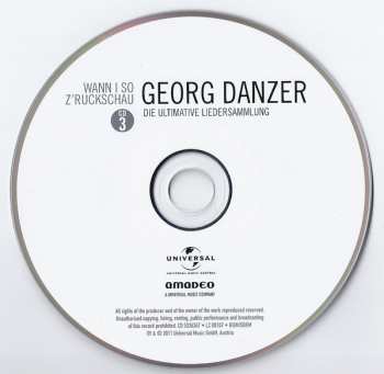 3CD Georg Danzer: Wann I So Z'ruckschau - Die Ultimative Liedersammlung 121062