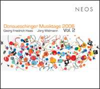 Album Georg Friedrich Haas: Donaueschinger Musiktage 2006 Vol. 2