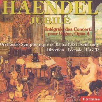 Album Georg Friedrich Haendel: Integrale Des Concerti Pour Orgue, Opus 4