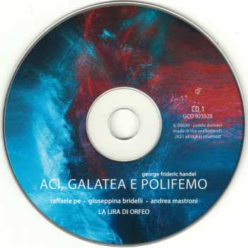 2CD Georg Friedrich Händel: Aci, Galatea E Polifemo 182099
