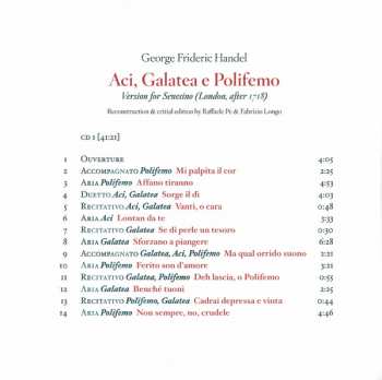 2CD Georg Friedrich Händel: Aci, Galatea E Polifemo 182099