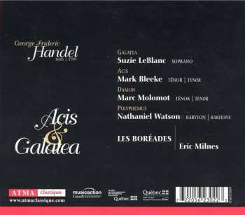2CD Georg Friedrich Händel: Acis & Galatea 446391