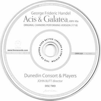 2CD Georg Friedrich Händel: Acis & Galatea, HWV 49a, Original Cannons Performing Version (1718) 346484