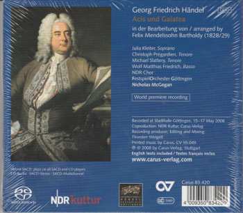 SACD Georg Friedrich Händel: Acis und Galatea 309460