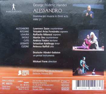 3CD Georg Friedrich Händel: Alessandro 333999