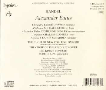 2CD Georg Friedrich Händel: Alexander Balus 313798