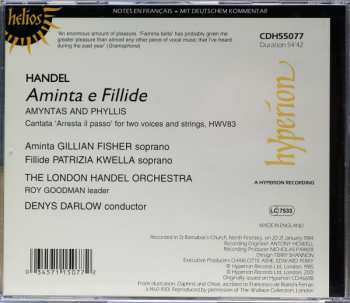 CD Georg Friedrich Händel: Aminta E Fillide 333117