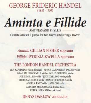 CD Georg Friedrich Händel: Aminta E Fillide 333117