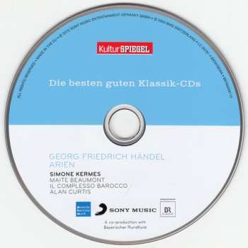 CD Georg Friedrich Händel: Arien DIGI 437470